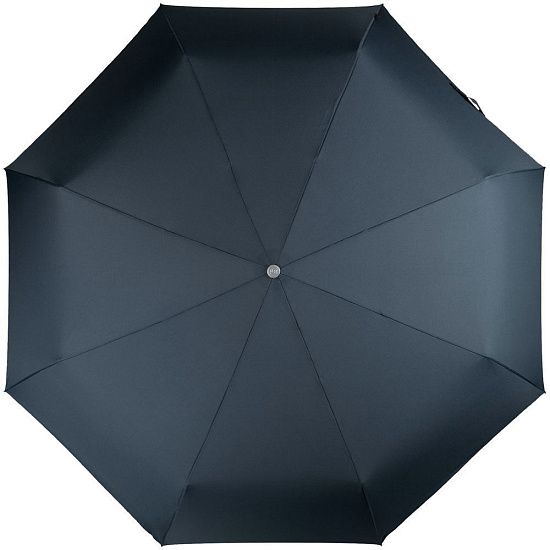 Складной зонт Alu Drop S Golf, 3 сложения, автомат, синий - подробное фото