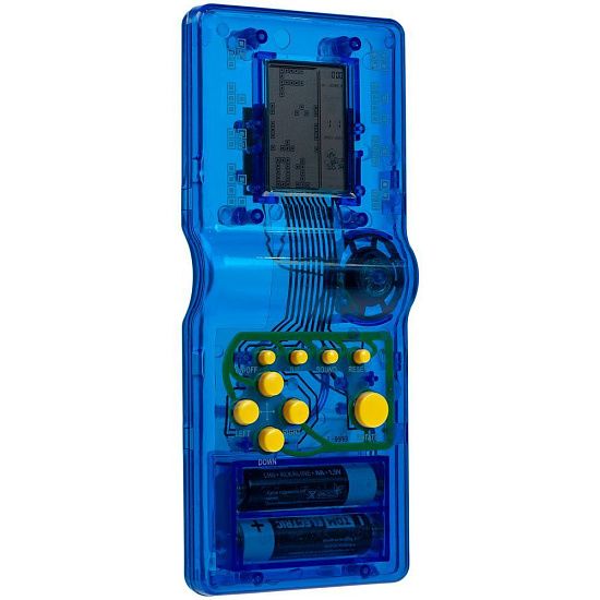 Игровая консоль Tetramino Transparent, синяя - подробное фото