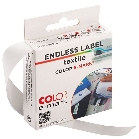 Термоклеевая лента Colop E-mark для текстиля - подробное фото