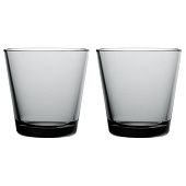 Набор малых стаканов Kartio, серый - фото