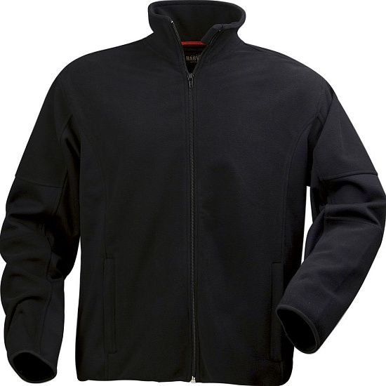 Куртка флисовая мужская LANCASTER, черная - подробное фото