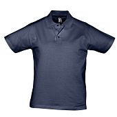 Рубашка поло мужская Prescott Men 170, кобальт (темно-синяя) - фото