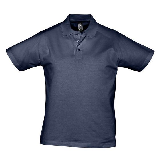 Рубашка поло мужская Prescott Men 170, кобальт (темно-синяя) - подробное фото