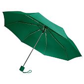 Зонт складной Basic, зеленый - фото