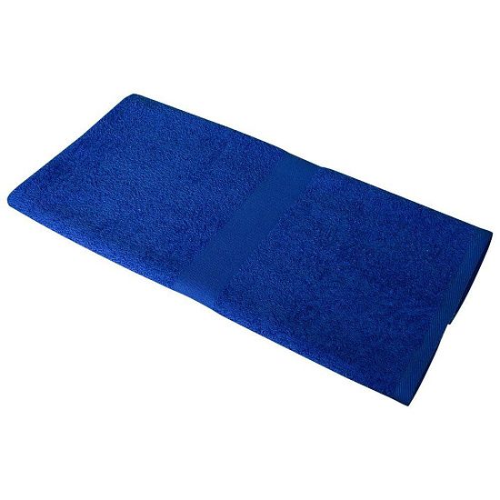 Полотенце махровое Soft Me Medium, синее - подробное фото
