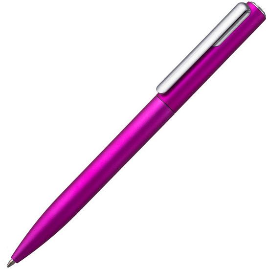 Ручка шариковая Drift Silver, ярко-розовая (фуксия) - подробное фото