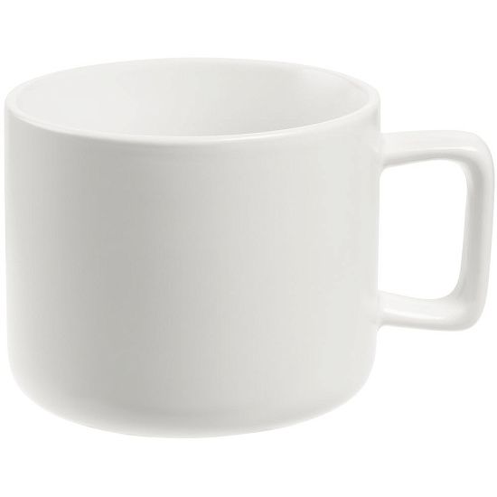 Чашка Jumbo, матовая, белая - подробное фото