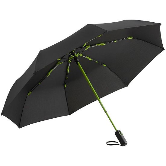 Зонт складной AOC Colorline, зеленое яблоко - подробное фото