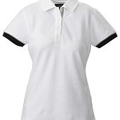 Рубашка поло женская ANTREVILLE, белая - фото