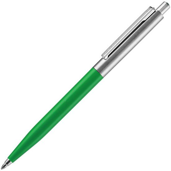 Ручка шариковая Senator Point Metal, ver.2, зеленая - подробное фото