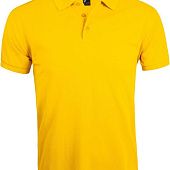 Рубашка поло мужская PRIME MEN 200 желтая - фото