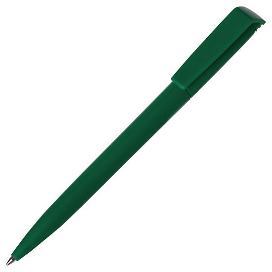 Ручка шариковая Flip, зеленая - подробное фото