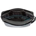 Сумка для ноутбука Qibyte Laptop Bag, темно-серая с черными вставками