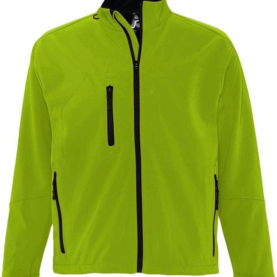 Куртка мужская на молнии RELAX 340, зеленая - подробное фото