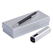 Набор Snooper: аккумулятор и ручка , серебристый - фото