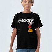 Футболка детская Mickey, черная - фото