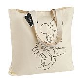 Холщовая сумка «Минни Маус. Lovely», неокрашенная - фото