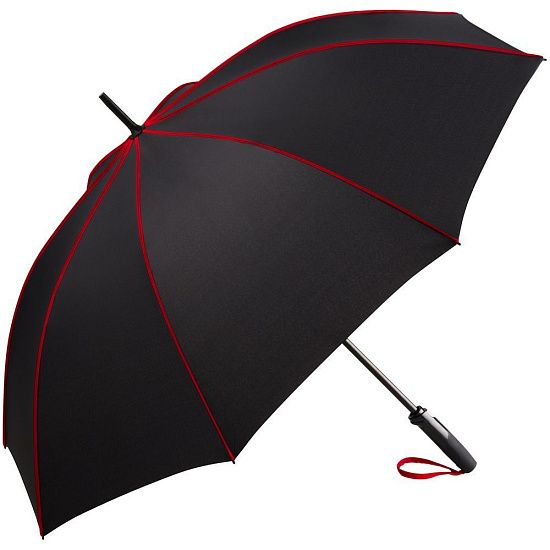 Зонт-трость Seam, красный - подробное фото