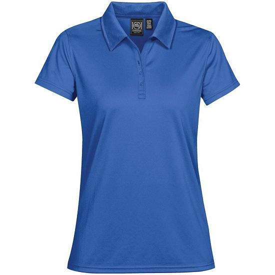Рубашка поло женская Eclipse H2X-Dry, синяя - подробное фото