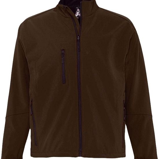 Куртка мужская на молнии RELAX 340, коричневая - подробное фото