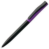 Ручка шариковая Pin Special, черно-фиолетовая - фото