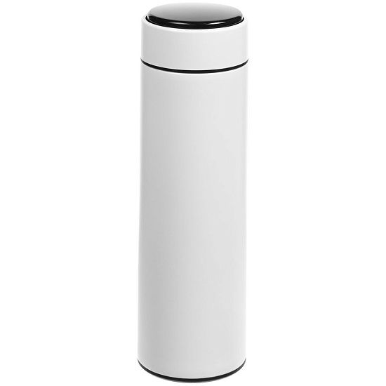 Смарт-бутылка с заменяемой батарейкой Long Therm, белая - подробное фото