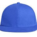 Бейсболка Unit Snapback с прямым козырьком, ярко-синяя