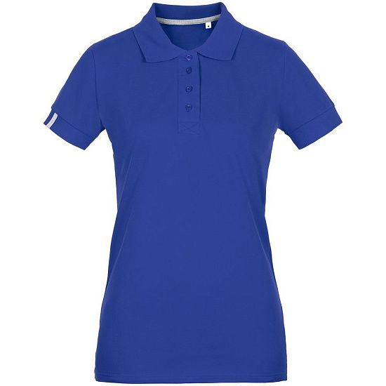 Рубашка поло женская Virma Premium Lady, ярко-синяя - подробное фото