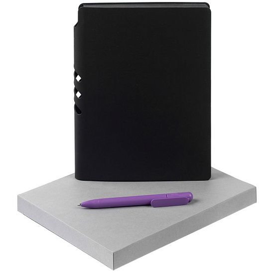 Набор Flexpen Shall, черно-фиолетовый - подробное фото