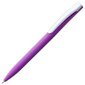 Ручка шариковая Pin Soft Touch, фиолетовая - фото