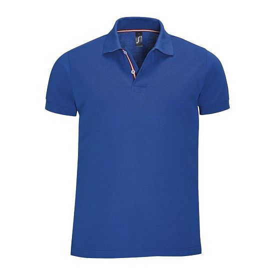 Рубашка поло мужская PATRIOT 200, ярко-синяя - подробное фото