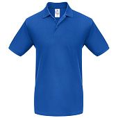Рубашка поло Heavymill ярко-синяя - фото