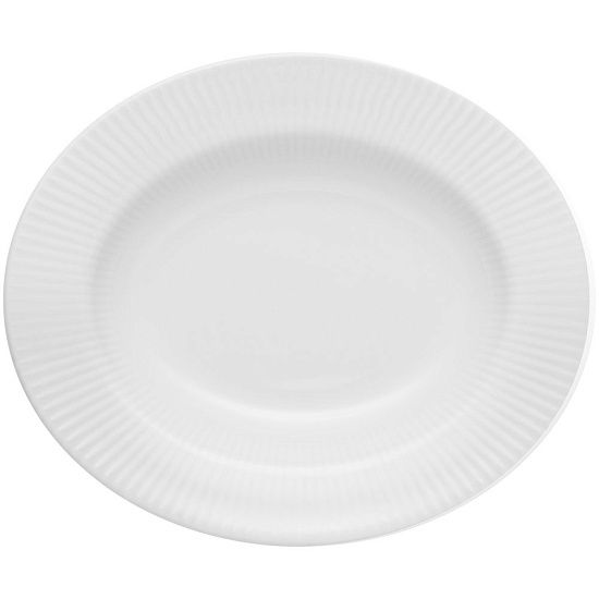 Тарелка суповая овальная Legio Nova, малая, белая - подробное фото