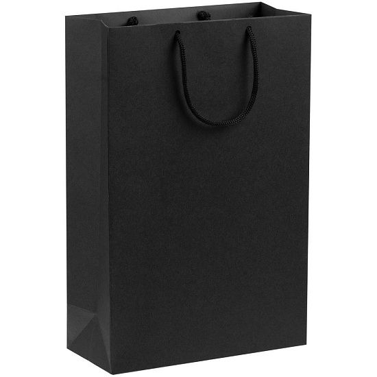 Пакет бумажный Porta M, черный - подробное фото