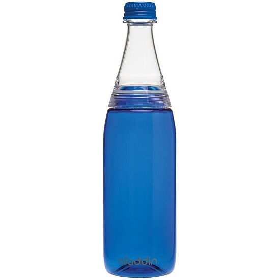 Бутылка для воды Fresco, голубая - подробное фото