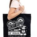 Холщовая сумка «Микки Маус. Wonder Of Magic», черная