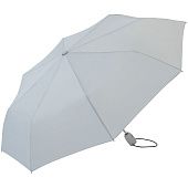 Зонт складной AOC, светло-серый - фото