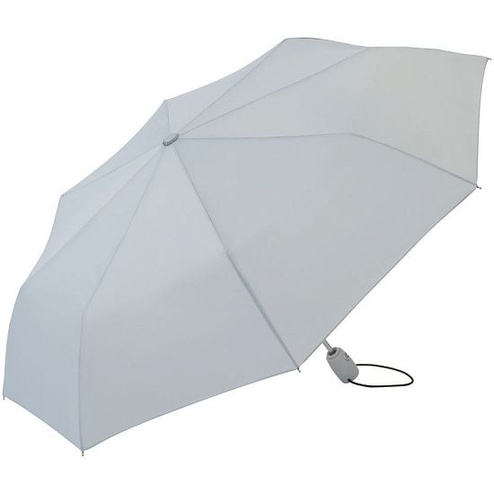 Зонт складной AOC, светло-серый - подробное фото